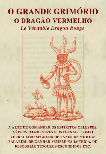 Capa do livro O Grande Grimório (Dragão Vermelho)